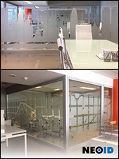 Instalación de lonas y vinilos para cogresos y ferias