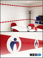 Instalación de lonas y vinilos para cogresos y ferias